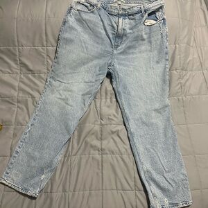 Abercrombie & Fitch Light Blue High Rise Jeans